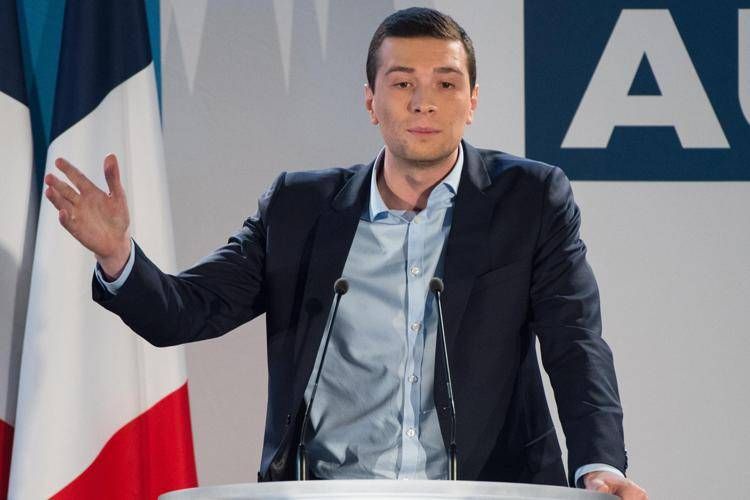 Il leader del Rassemblement National Jordan Bardella - Afp