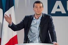 Il leader del Rassemblement National Jordan Bardella - Afp