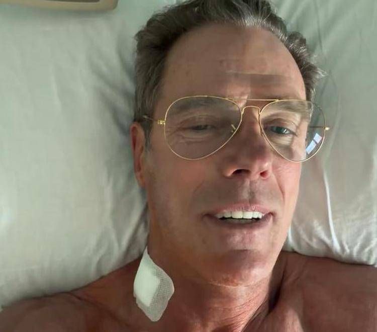 Mario Cipollini - Fermo immagine dal video sulla sua pagina Instagram