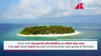 Maldive, ritrovati anche gli altri due corpi degli italiani morti