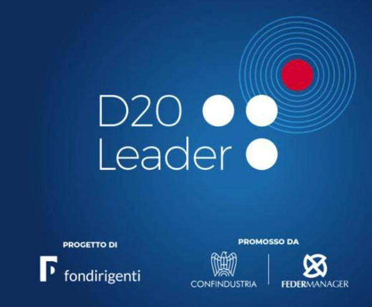 Aperte selezioni per la  settima edizione D20 leader - (da sito web Fondirigenti)