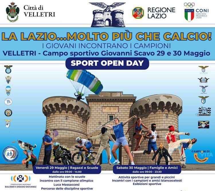 'La Lazio molto più che calcio!', i giovani incontrano i campioni il 29-30 maggio a Velletri