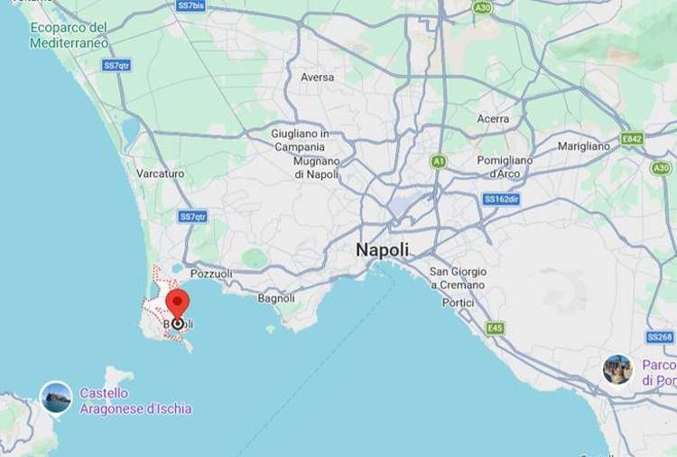 Mappa di Bacoli - (Google maps)