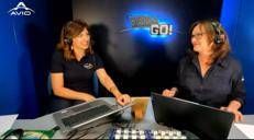 Irene Cruciani e Katy Haswell durante il lancio di Vega C con Smile - Avio