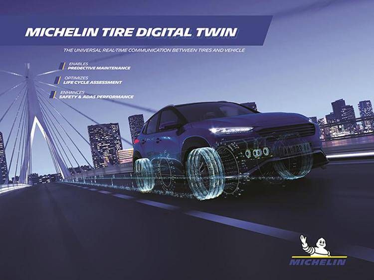 Michelin Tire Digital Twin: pneumatico diventa intelligente