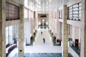 L'interno del palazzo di giustizia di Milano - Ipa
