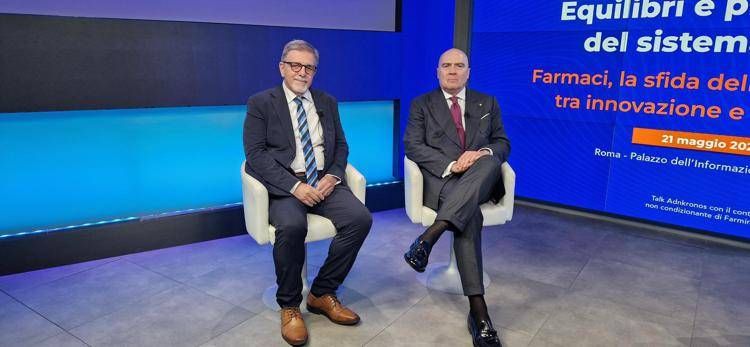 Magrelli e Cattani - Foto Adnkronos