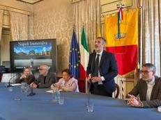 Conferenza stampa di presentazione ufficiale di Napoli Immersiva - (foto ufficio stampa)