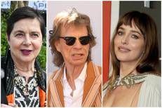 Isabella Rossellini, Mick Jagger e Dakota Johnson - Ipa