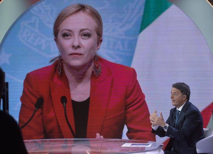 Meloni e Renzi - Fotogramma /Ipa