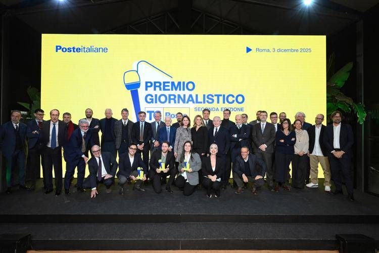 Giuria del Premio giornalistico Tg Poste - (foto Ufficio stampa)