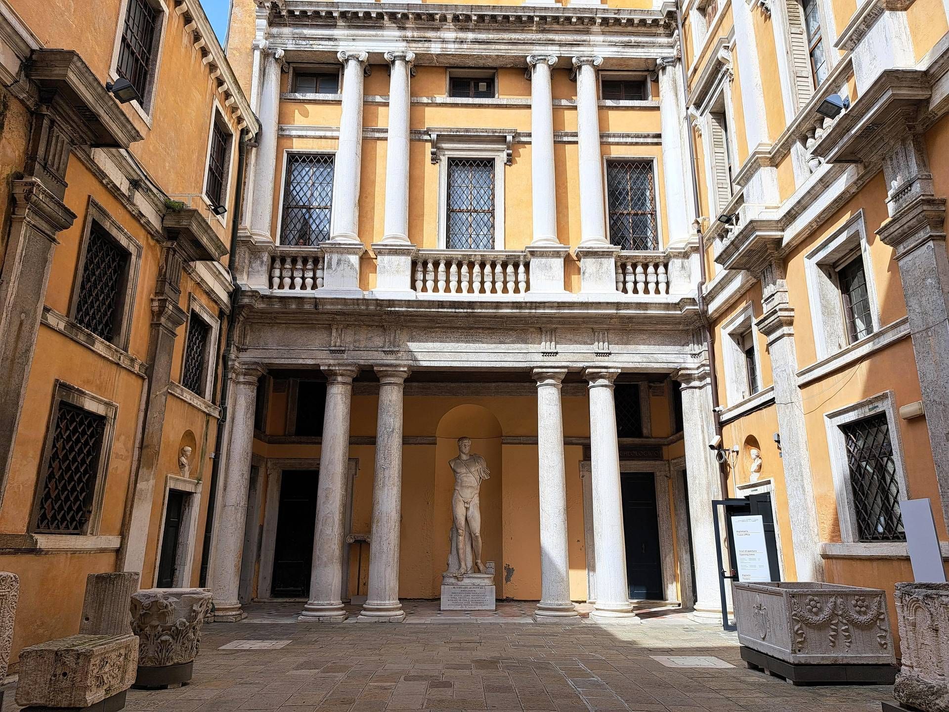 National Archaeological Museum of Venice, Templum Award for the restoration of the Agrippa Courtyard