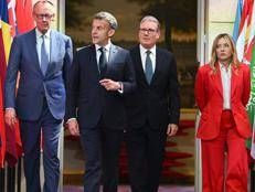 Starme, Macron, Merz e Meloni - Ipa