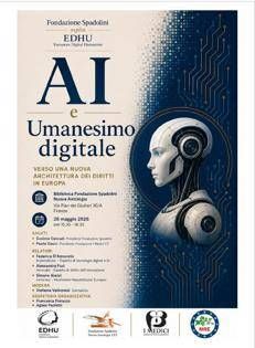 Intelligenza artificiale e umanesimo digitale, a Firenze convegno sui nuovi diritti