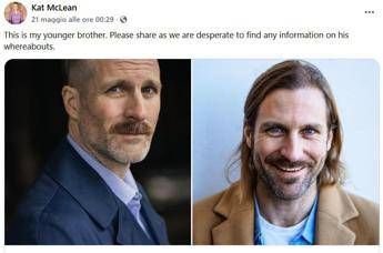 Stewart Mclean Post Scomparsa Sorella Fb Immagine in aggiornamento