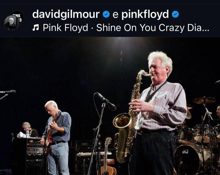 Il post Instagram di David Gilmour - Instagram @davidgilmour