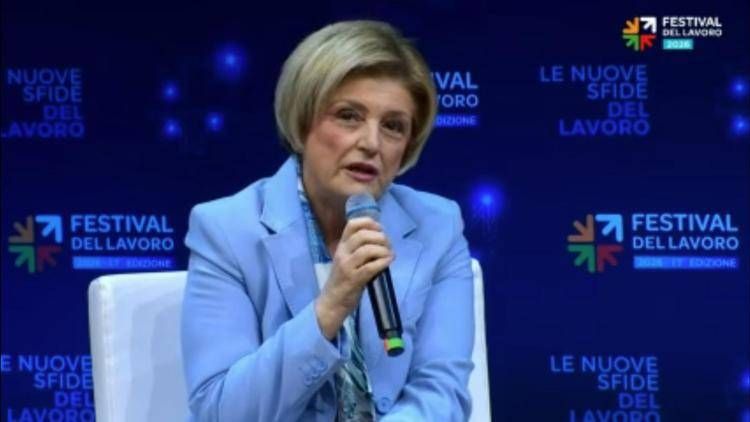 Il ministro del Lavoro, Marina Calderone - (Foto Adnkronos)