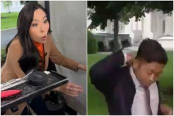 Selina Wang e il collega 