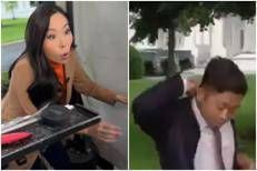 Selina Wang e il collega 