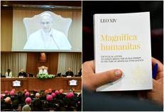 La prima enciclica di papa Leone XIV - (Afp)