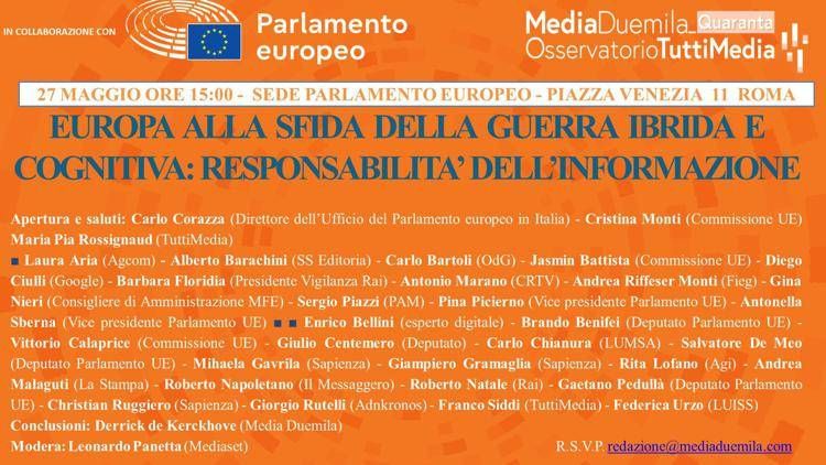 Locandina Europa e TuttiMedia 2026 - (Foto ufficio stampa)