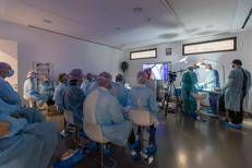 Lezioni di anatomia dissettiva dell’Anatomy Lab Ucbm - (foto Ufficio stampa)