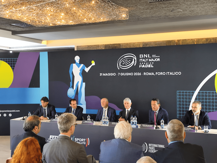 Conferenza stampa Italy Major Premier Padel  - Adnkronos