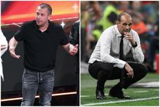 Antonio Cassano e Massimiliano Allegri - Ipa/Fotogramma