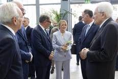 Meloni alla Nuvola dell'Eur per l'assemblea Confindustria - Fotogramma /Ipa