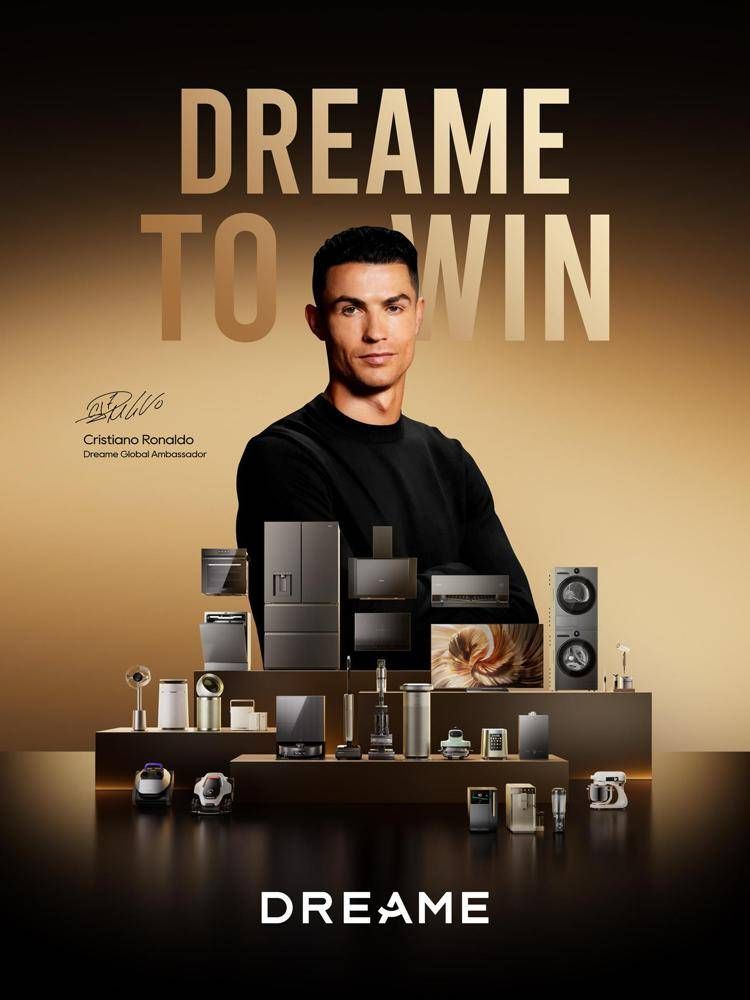 Cristiano Ronaldo è il nuovo Global Brand Ambassador di Dreame