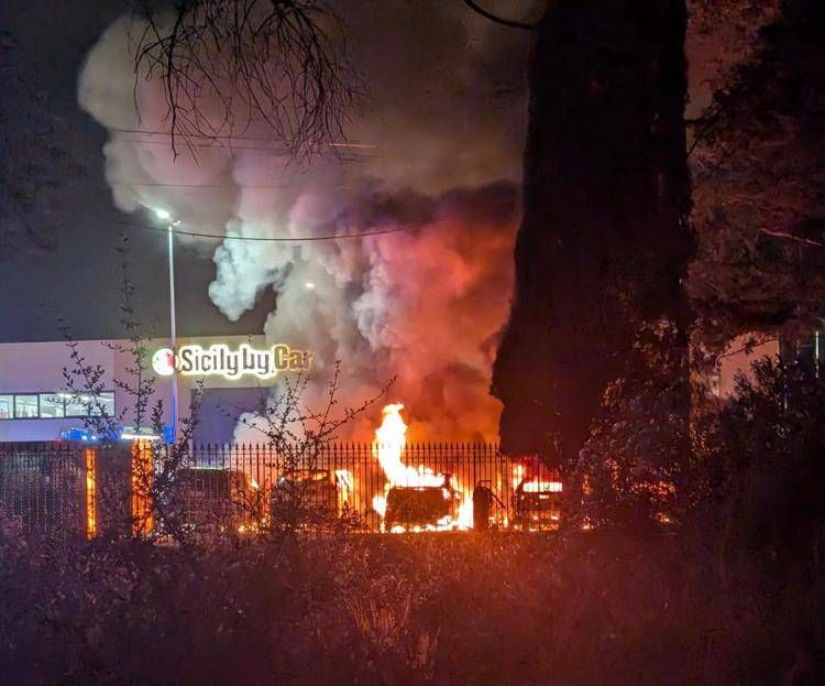 L'incendio