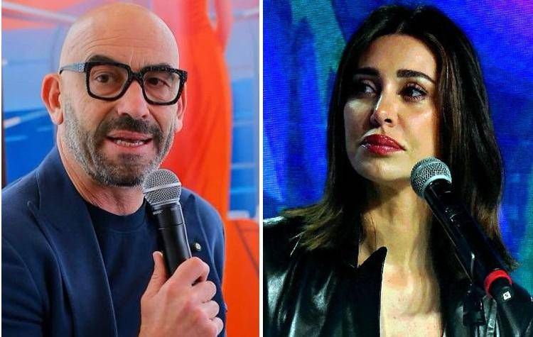 Bassetti e Belen - (Foto Facebook e Ipa)