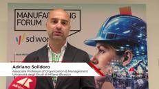 Manufacturing Forum 2026: Solidoro (UniMiB), 'necessarie organizzazioni più fluide e orientate alle competenze'