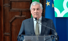 Italy's foreign minister Antonio Tajani