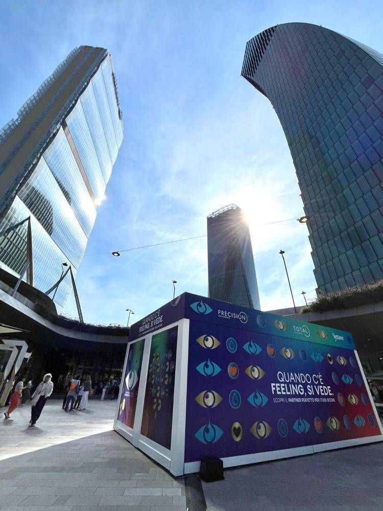 Pop up Your Vision: a Milano l'iniziativa per sensibilizzare la popolazione sulla secchezza oculare