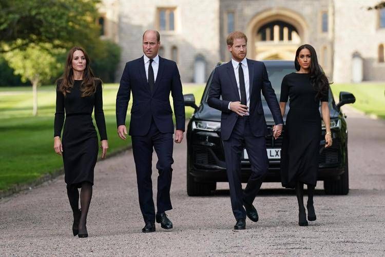 Kate, William, Harry e Meghan - Ipa
