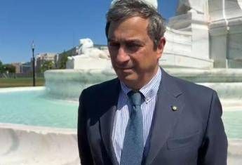 Restaurata la Fontana di Colombo, ambasciatore italiano in Usa: 
