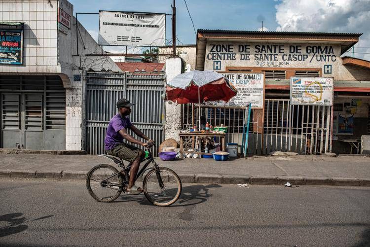 Goma, nel Nord Kivu, una delle città che hanno registrato casi di Ebola
 - Fotogramma/Ipa
