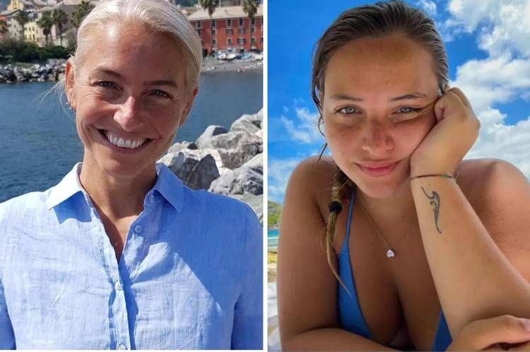 Monica Montefalcone e la figlia Giorgia Sommacal - (Fotogramma/Ipa)
