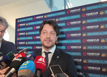 Alberto Stefani - (Foto Adnkronos)