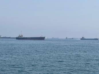 Navi nello Stretto di Hormuz - (Fotogramma)