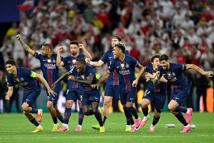 La gioia del Psg - Afp