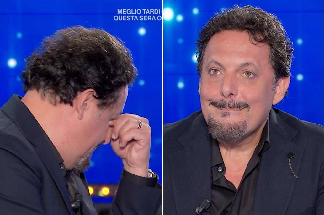Domenica In, Enrico Brignano e la commozione: "Ho 60 anni, ormai piango sempre..."