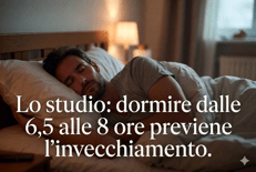 Una persona che dorme - (Immagine X)