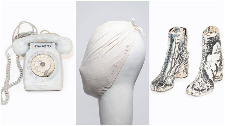 Tre pezzi dell'asta di Martin Margiela