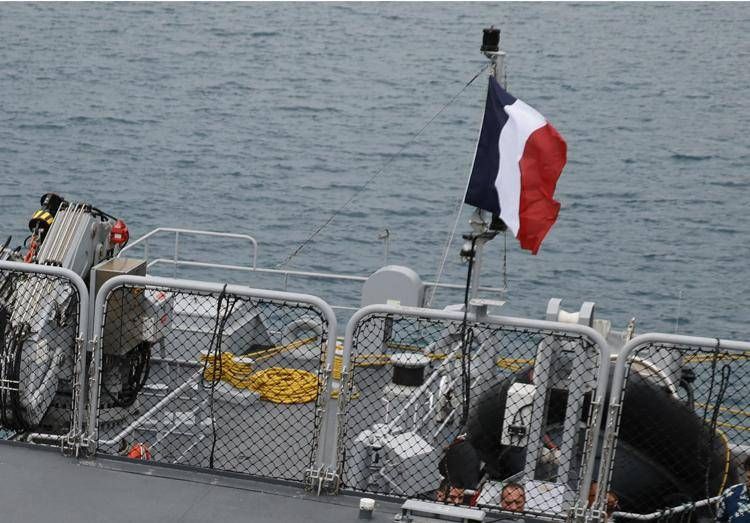 Una motovedetta della Marina francese - (Ipa)