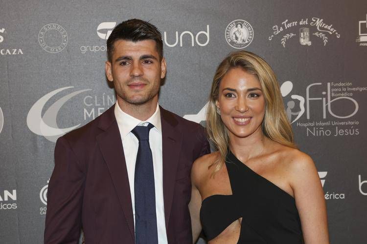 Alvaro Morata, Alice Campello - fotogramma/ipa