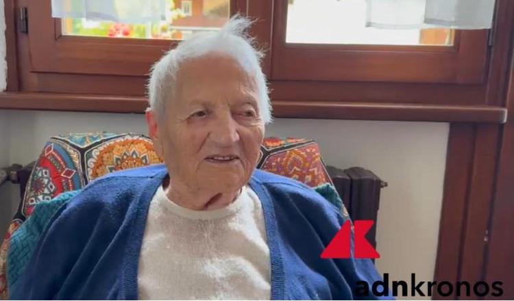 Erminia Morandi, classe ‘23 - Foto Adnkronos
