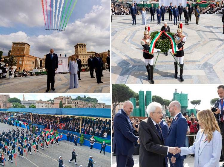Celebrazioni per il 2 giugno - (Adnkronos)