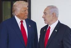 Donald Trump con Benjamin Netanyahu - (Ipa)